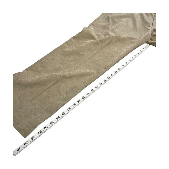 Kenneth Cole Reaction Corduroy Pants Men's 34X30 Brown Flat Front Mid-Rise - Picture 5 of 9